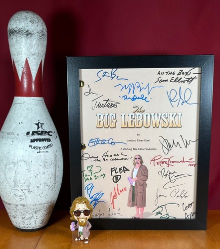 The Big Lebowski Script Signed- Autograph Reprints- 119 Pages- Jeff Bridges - Picture 3 of 8