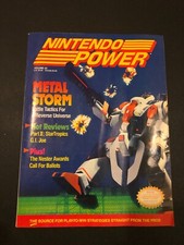 Nintendo Power Magazine Volume 22 March 1991 Metal Storm w/ Battletoads Poster