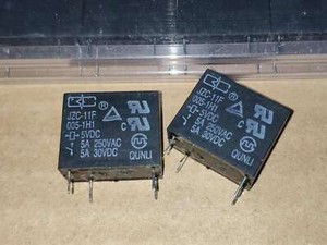 Jzc 11f 005 1h1 Jzc 32f 005 1h Power Relay 5a 250vac 4 Pins X 10pcs Ebay