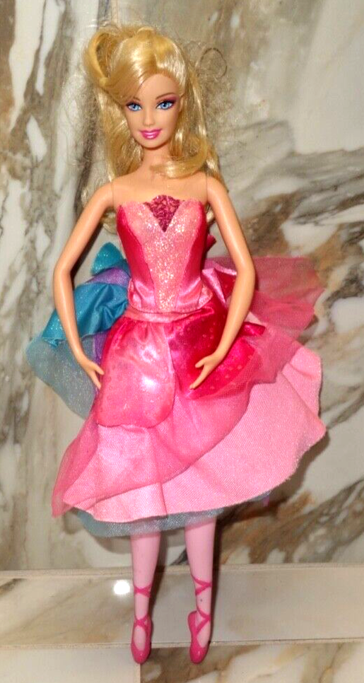 Barbie in the pink shoes Movie doll Transforming In Ballerina