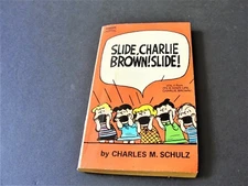 Slide, Charlie Brown! Slide! By Charles M. Schulz-Fawcett -1962 Paperback Book.