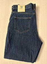 NWT Lands End Size 10 Fit 3 Straight Leg Womens Jeans