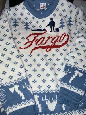 FARGO Ugly Knit Sweater Mondo Middle of Beyond OOP Rare Promo