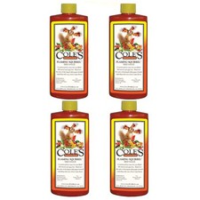 Cole's Wild Bird Products FS08 Flaming Squirrel Seed Sauce, 8-Ounce, 4 Pack