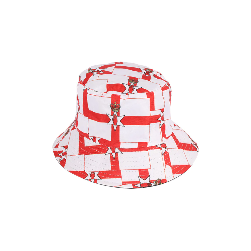 Ulster Bucket Hat Adults Fancy Dress Sporting Event Rugby Hat Mens