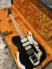 Fender Jack White Triplecaster Telecaster Electric Guitar - Black