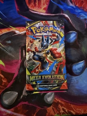 Mega Evolution Booster Pack   OPENED