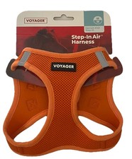 Voyager Step-In Air Dog Harness  All Weather Mesh Blaze Orange Medium