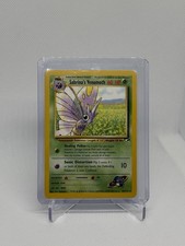 Pokémon TCG Sabrina's Venomoth Gym Heroes 34/132 Non-holo Rare Vintage WotC