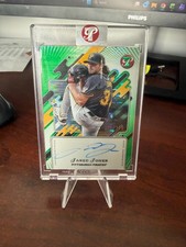 Jared Jones 2025 Topps Pristine Collection Green Autograph Auto /150 PA-JJO KG
