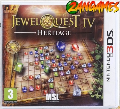 Jewel Quest IV: Heritage (Nintendo 3DS) [KOMPLETT IN OVP]