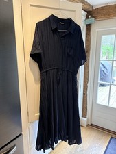 Hush Midi Dress Navy. UK 18