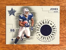 Julius Jones 2004 R&S Freshman Orientation Rookie Jersey 176/500 Cowboys