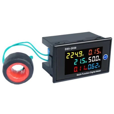 70*40*39mm Compact, Durable Digital LCD AC Panel Meter With Easy Installation
