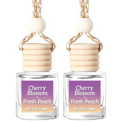 Osmore Hanging Car Air Freshener Diffuser, Long-Lasting Fragrance Oil, 2 Pack