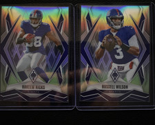 NY Giants- Hakeem Nicks and Russell Wilson 2025 Silver Phoenix