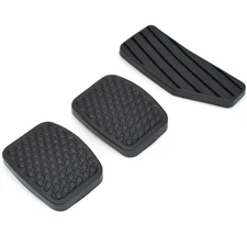3 Pcs  Accelerator Brake Clutch Pedal Pads Rubber Cover for Suzuki Swift