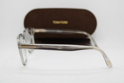 NEW TOM FORD TF 6032-B 020 CLEAR CRYSTAL GREY AUTHENTIC EYEGLASSES