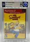 The Simpsons Game Sony PlayStation 2 PS2 Sealed New WATA 9.8 A++ Graded EA Games