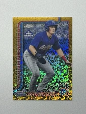 SAM ANTONACCI 2025 TOPPS PRO DEBUT CHROME GOLD MINI DIAMOND /50 CANNON BALLERS