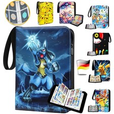 XXXL Sammelalbum für 400-900 Pokemon Karten 4-9- Pocket Sammelmappe Ordner Heft.