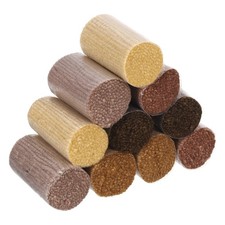 10 Rolls Latch Hook Yarn Latch Hook Kit Yarn Precut Colorful Brown Tone
