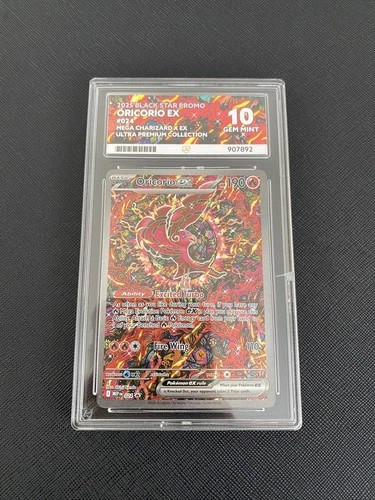 Pokemon TCG Black Star Promo Oricorio EX 024 Ace Graded 10!