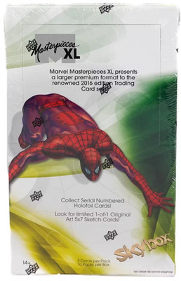 2024 Upper Deck Marvel Masterpieces XL Hobby Box Factory Sealed