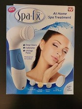 Spa-Fx Deep Cleaning Brush Cleanser For Face And Body NEW OPEN BOX
