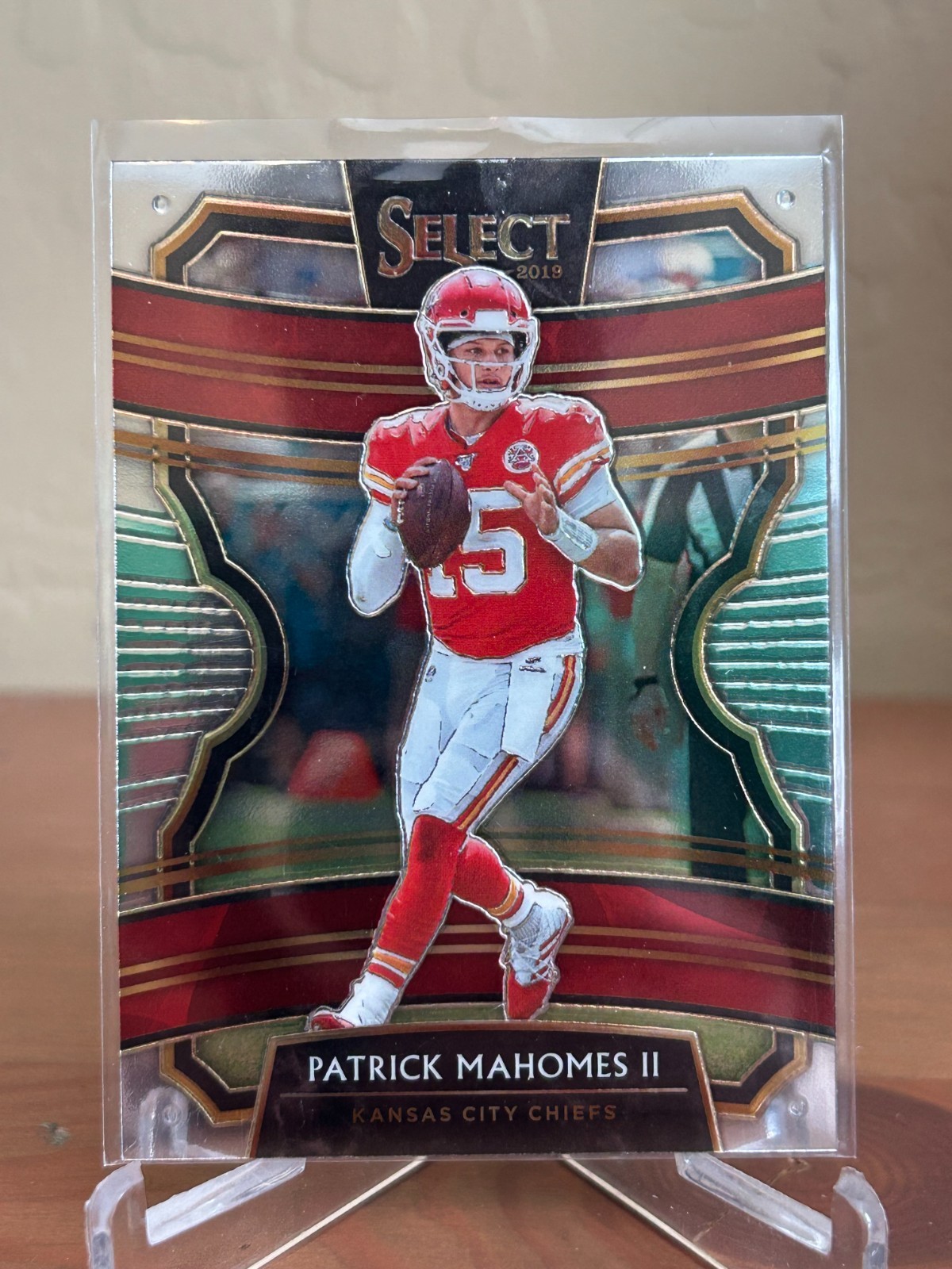 Patrick Mahomes II 2019 PANINI SELECT CONCOURSE #7 BASE KANSAS CITY CHIEFS PWE