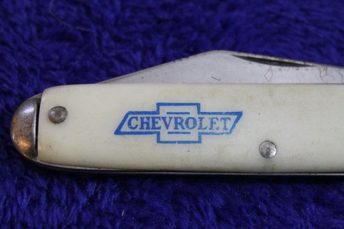 Novelty Chevy Bowtie Pocket Knife Accessory GM Truck Camaro Corvette Impala USA - Picture 2 of 8