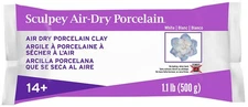 Model Air Porcelain Clay 1.1lb White