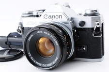 Excellent Canon AE-1 Silver 35mm Film Camera FD 50mm f1.4 Lens from Japan 179