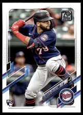 GILBERTO CELESTINO 2021 Topps Update Rookie Card RC #US245 Minnesota Twins. rookie card picture