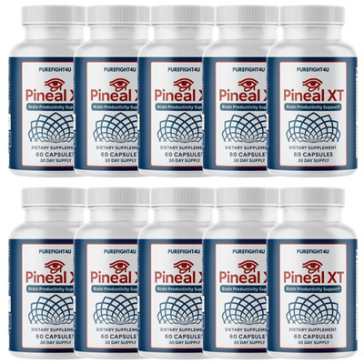 Pineal XT Supplement, Energy & Pineal Gland Function Support   10 Bottles