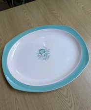 Midwinter Stylecraft Encore steak/dinner plate 12" x 9 3/4" excellent 1960s