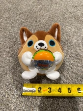 ZURU Series 2 - Snackles 5.5" - LUCAS PUPPY DOG - Sonic Cheeseburger Plush 