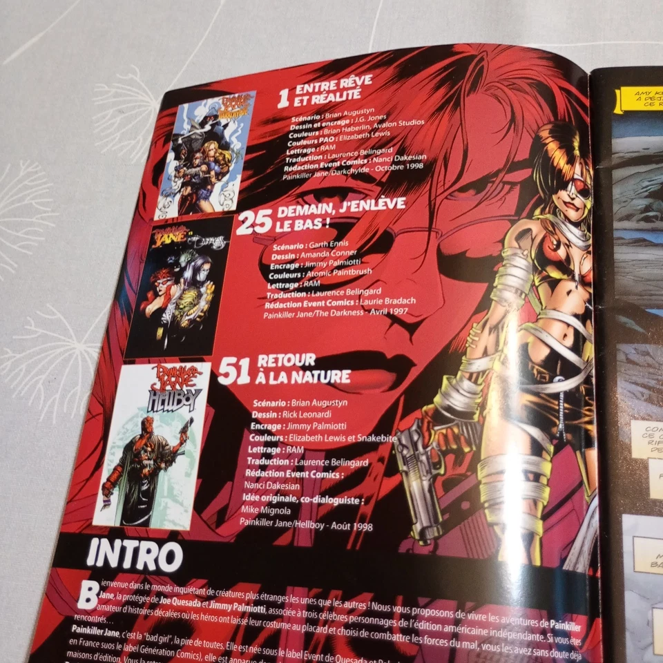 PAINKILLER JANE – crossover DARKNESS / HELLBOY – Event Comics - Photo 2/2