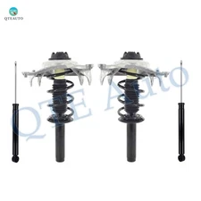Set of 4 Front Quick Complete Strut-Rear Shock Absorber For 2013 2014 Audi A4