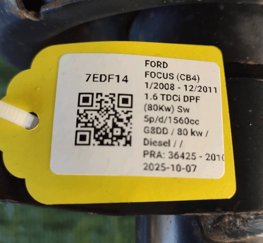 1619274 Ammortizzatore ant. SX FORD FOCUS C-MAX (CAP) 1.6 16V VCT Mnv - Immagine 3 di 4