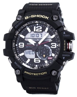 Casio G-SHOCK MUDMASTER Alarm Digitaler Kompass Thermometer GG-1000-1A Herrenuhr