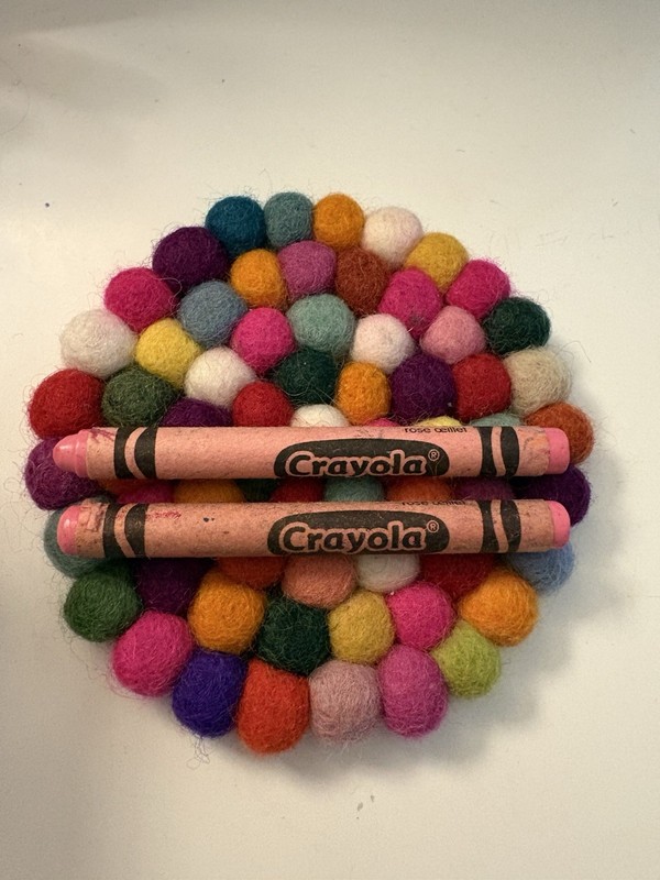 Crayola Carnation Pink Crayons Set Of Two