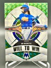 2022 Panini Mosaic Baseball Will To Win Green Mosaic Bo Bichette WW-4 Toronto