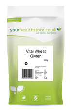 Vital Wheat Gluten Flour 600g by yourhealthstore®, 87.5% Protein, Non GMO. 13.32 per kilo