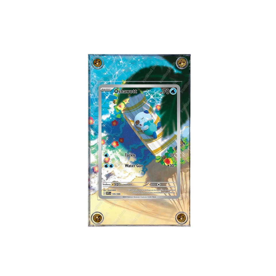 Oshawott 105/086 Pokemon Sv: White Flare Extended Art Case - Image 2 of 4