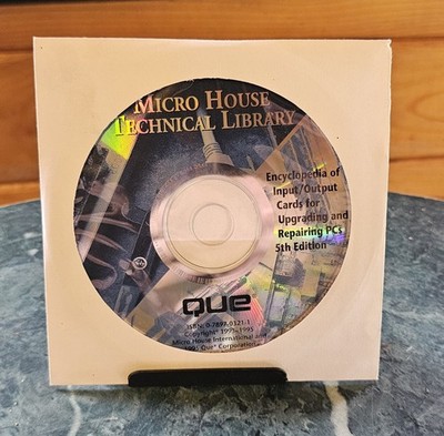 Vtg. MICRO HOUSE TECHNICAL LIBRARY CD 5th Edition 1995 NOS
