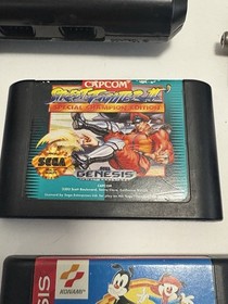 Sega Genesis 16-Bit Bundle With Controller And Cables And Games.