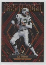2022 Panini Phoenix Fire Forged Red /199 Joe Namath #4 HOF 2u3