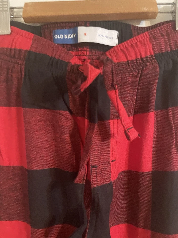 Pantalones de pijama para mujer Old Navy Buffalo Check a cuadros con cordón en talla pequeña nuevos con etiquetas Foto 3 de 4
