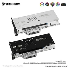Barrow GPU Water Block For ASROCK AMD Radeon RX 9070 XT TAICHI